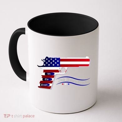 Second Amendment Support Hand Gun Coffee Mug