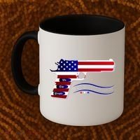 Second Amendment Support Hand Gun Coffee Mug thumb 2