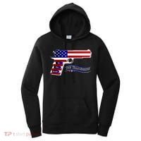 Second Amendment Support Hand Gun Women's Hoodie thumb 0