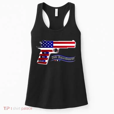 Second Amendment Support Hand Gun Women's Tank Top