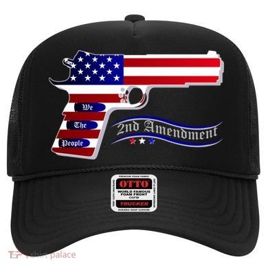 Second Amendment Support Hand Gun Hat