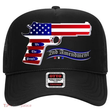 Second Amendment Support Hand Gun Hat