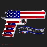 Second Amendment Support Hand Gun Golf Towel thumb 3