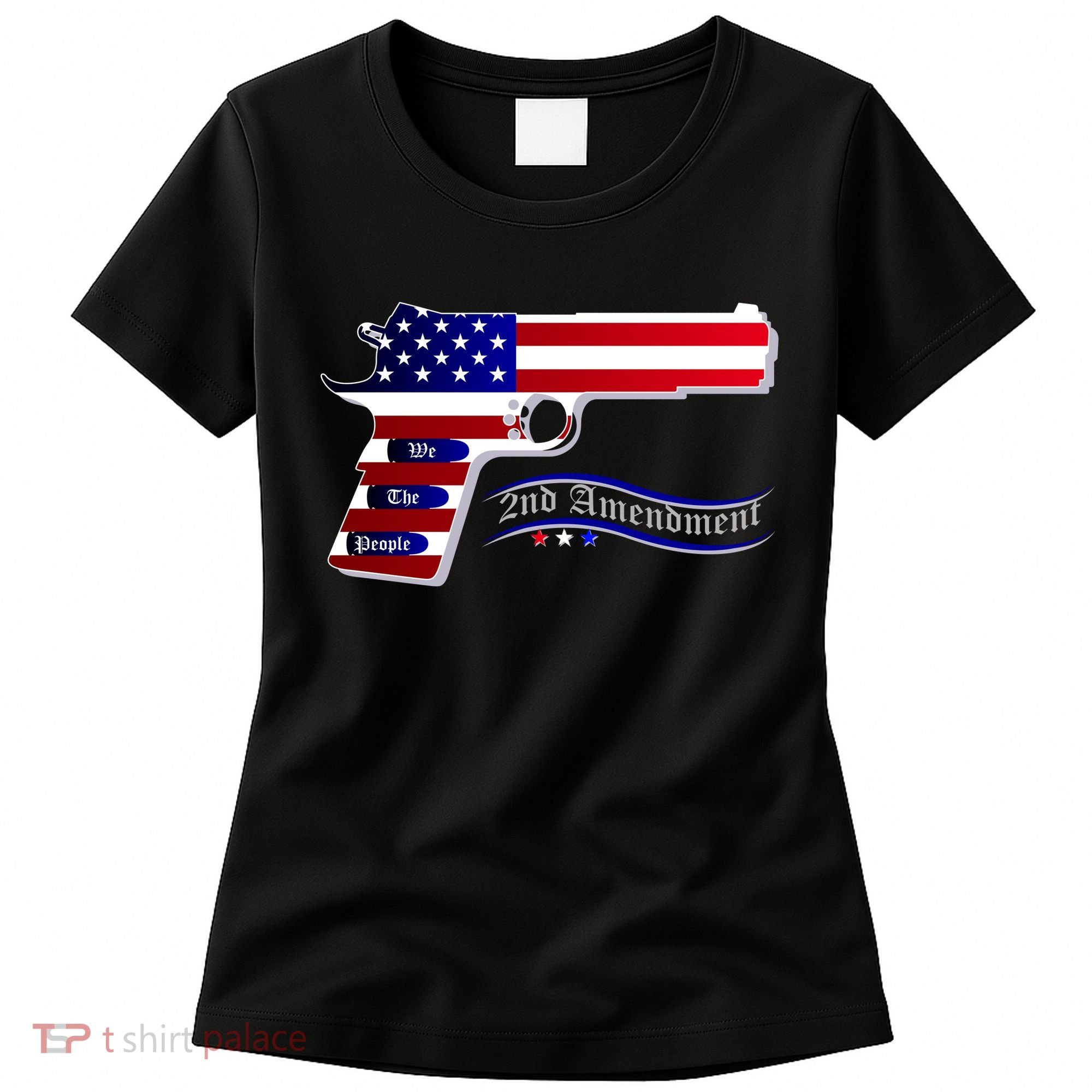 Second Amendment Support Hand Gun Women's T-Shirt
