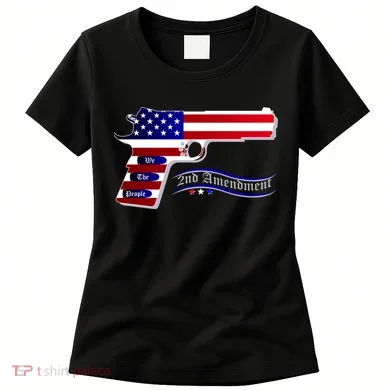 Second Amendment Support Hand Gun Women's T-Shirt