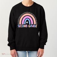 Second Grade Pastel Rainbow Women's Sweatshirt thumb 0