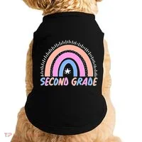 Second Grade Pastel Rainbow Doggie Tank thumb 0