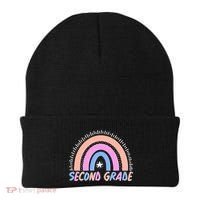 Second Grade Pastel Rainbow Beanie thumb 0