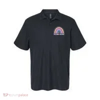 Second Grade Pastel Rainbow Polo thumb 0
