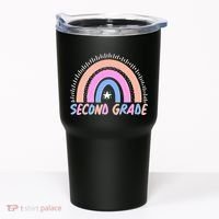 Second Grade Pastel Rainbow Tumbler thumb 0