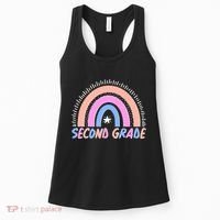 Second Grade Pastel Rainbow Women's Tank Top thumb 0