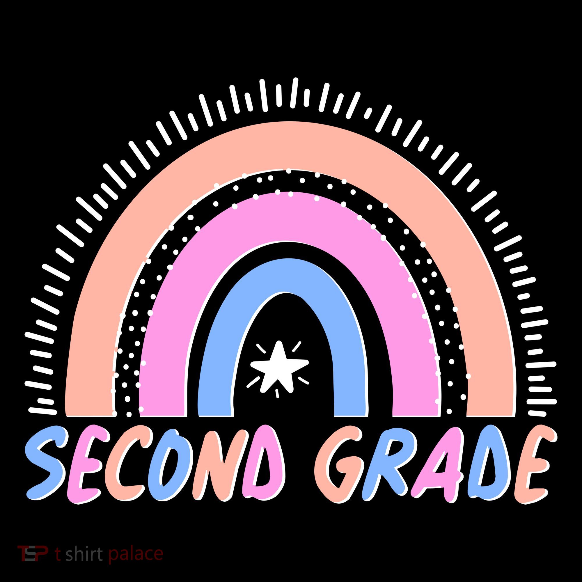 Second Grade Pastel Rainbow Women's Tank Top