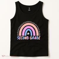 Second Grade Pastel Rainbow Tank Top thumb 2
