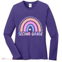 Second Grade Pastel Rainbow Women's Long Sleeve Shirt thumb 0