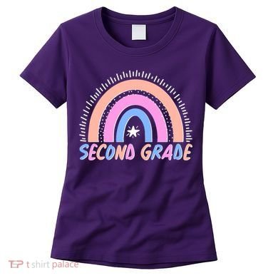Second Grade Pastel Rainbow Women's T-Shirt