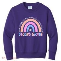 Second Grade Pastel Rainbow Kids Sweatshirt thumb 0
