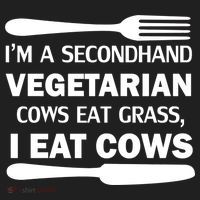 Secondhand Vegetarian Cows Eat Grass Tumbler thumb 3