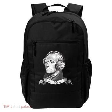 Secretary Alexander Hamilton A. Ham Headphones Backpack