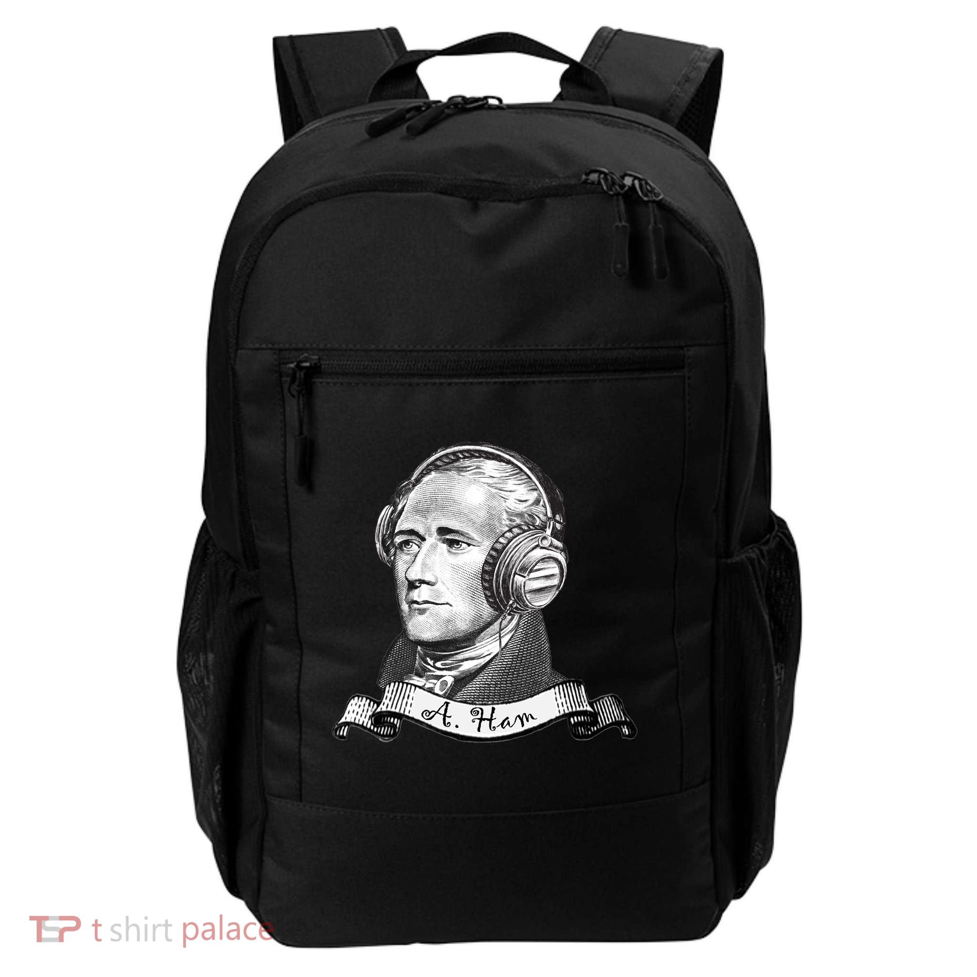 Secretary Alexander Hamilton A. Ham Headphones Backpack