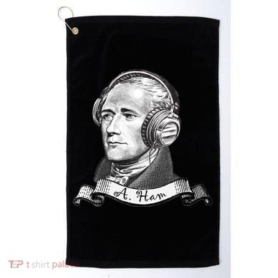 Secretary Alexander Hamilton A. Ham Headphones Golf Towel