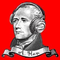 Secretary Alexander Hamilton A. Ham Headphones Sweatshirt thumb 3