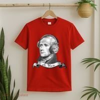 Secretary Alexander Hamilton A. Ham Headphones T-Shirt thumb 2