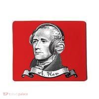 Secretary Alexander Hamilton A. Ham Headphones Mousepad thumb 0