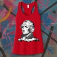 Secretary Alexander Hamilton A. Ham Headphones Women's Tank Top thumb 3