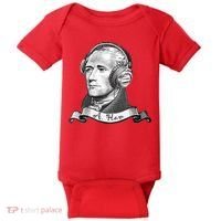 Secretary Alexander Hamilton A. Ham Headphones Baby Bodysuit thumb 0