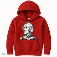 Secretary Alexander Hamilton A. Ham Headphones Kids Hoodie thumb 0