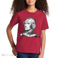 Secretary Alexander Hamilton A. Ham Headphones Kids T-Shirt thumb 2