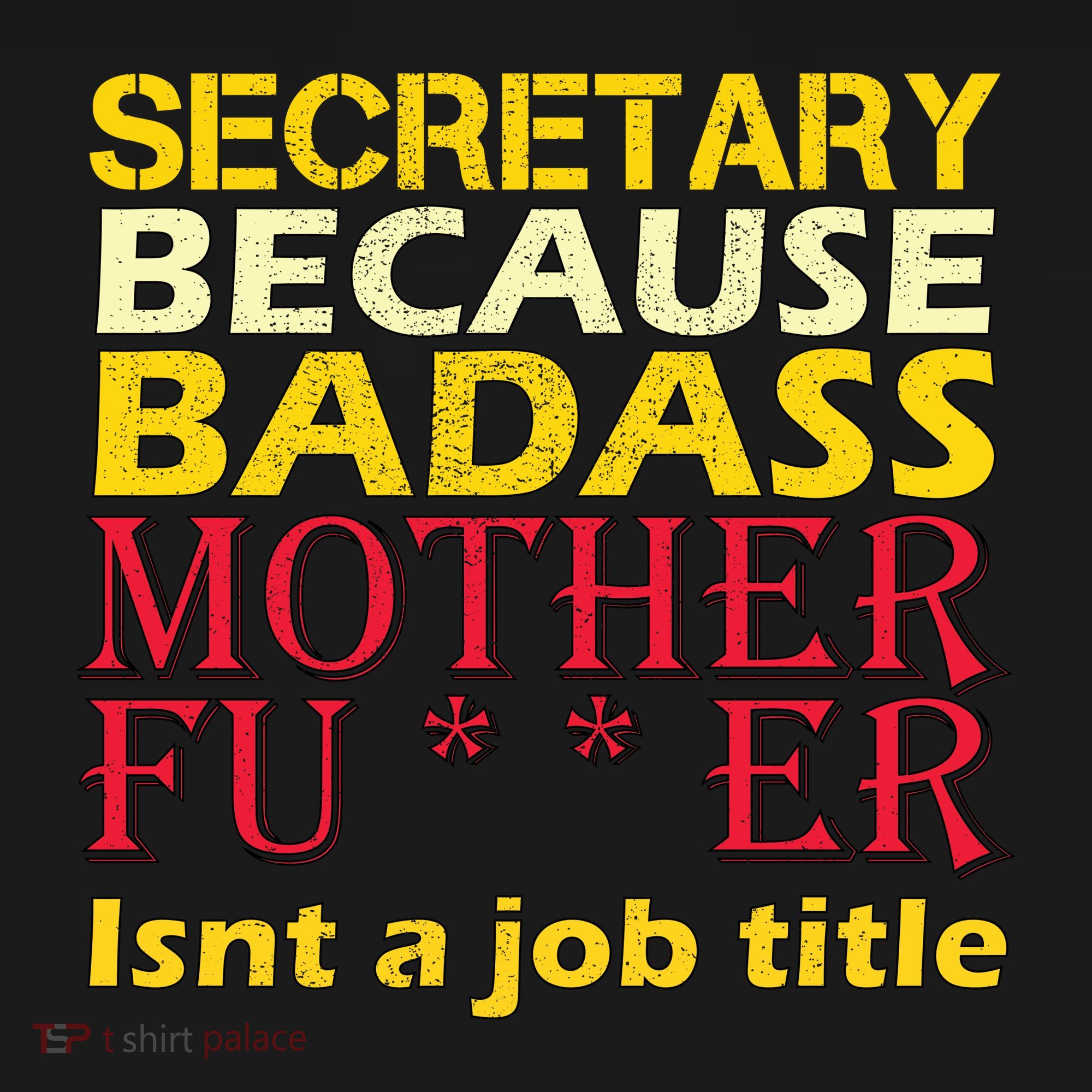 Secretary Badass Job Title Backpack