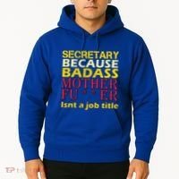 Secretary Badass Job Title Hoodie thumb 2
