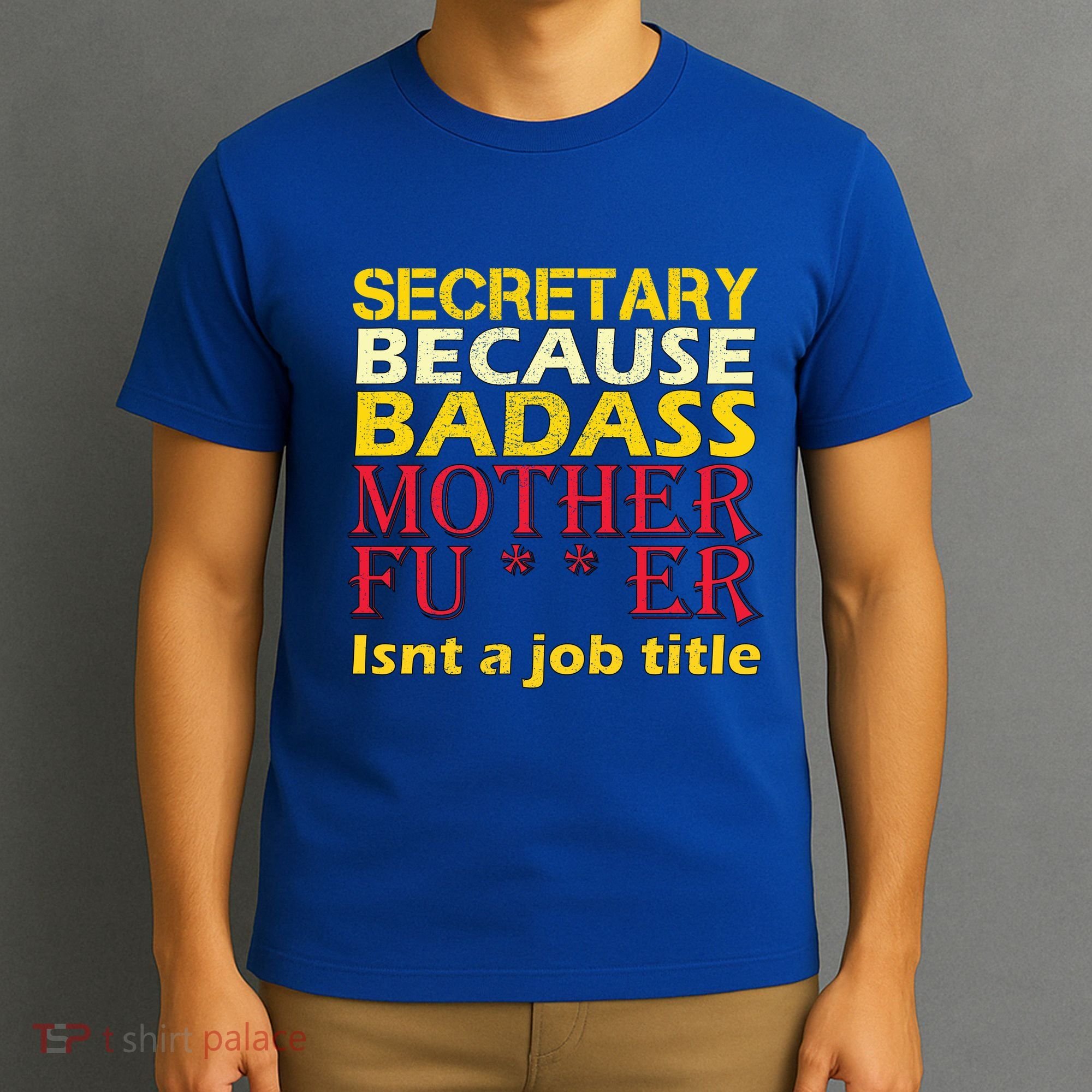 Secretary Badass Job Title T-Shirt