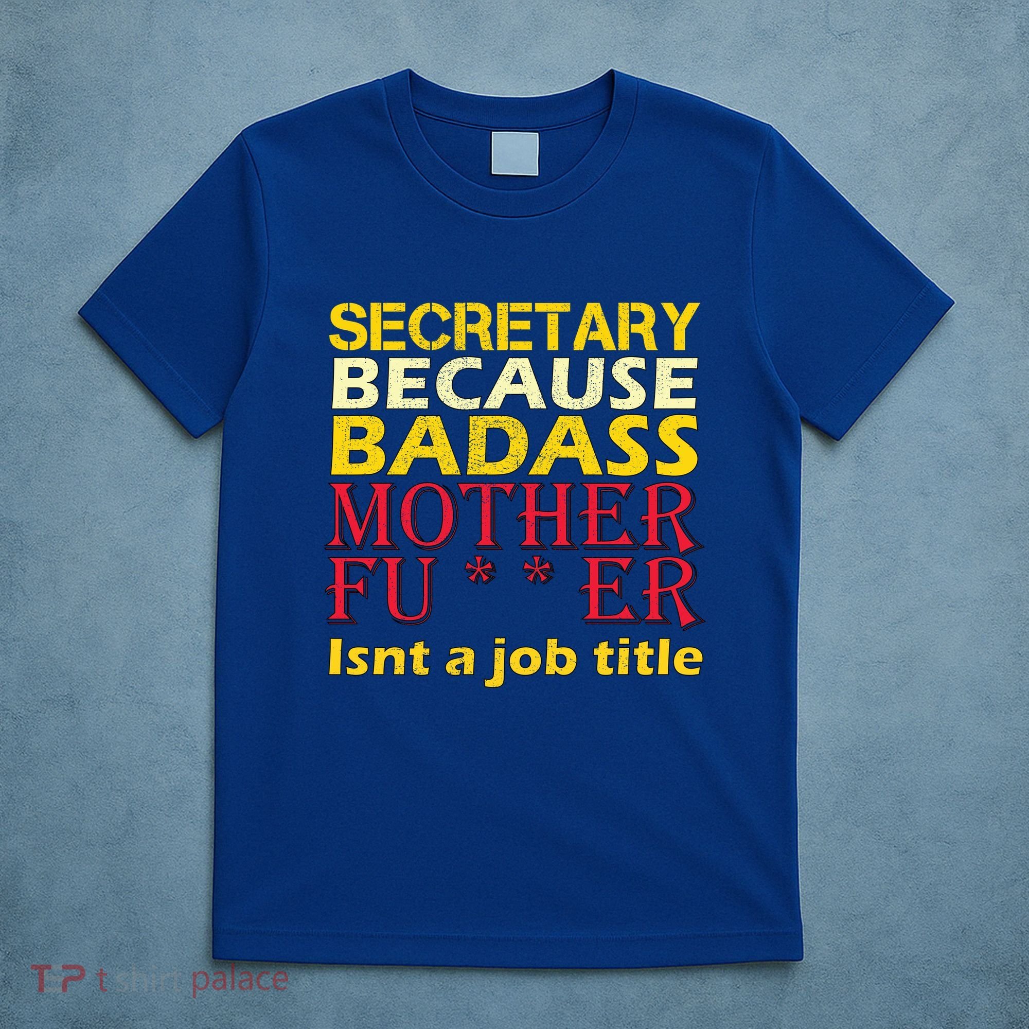 Secretary Badass Job Title T-Shirt