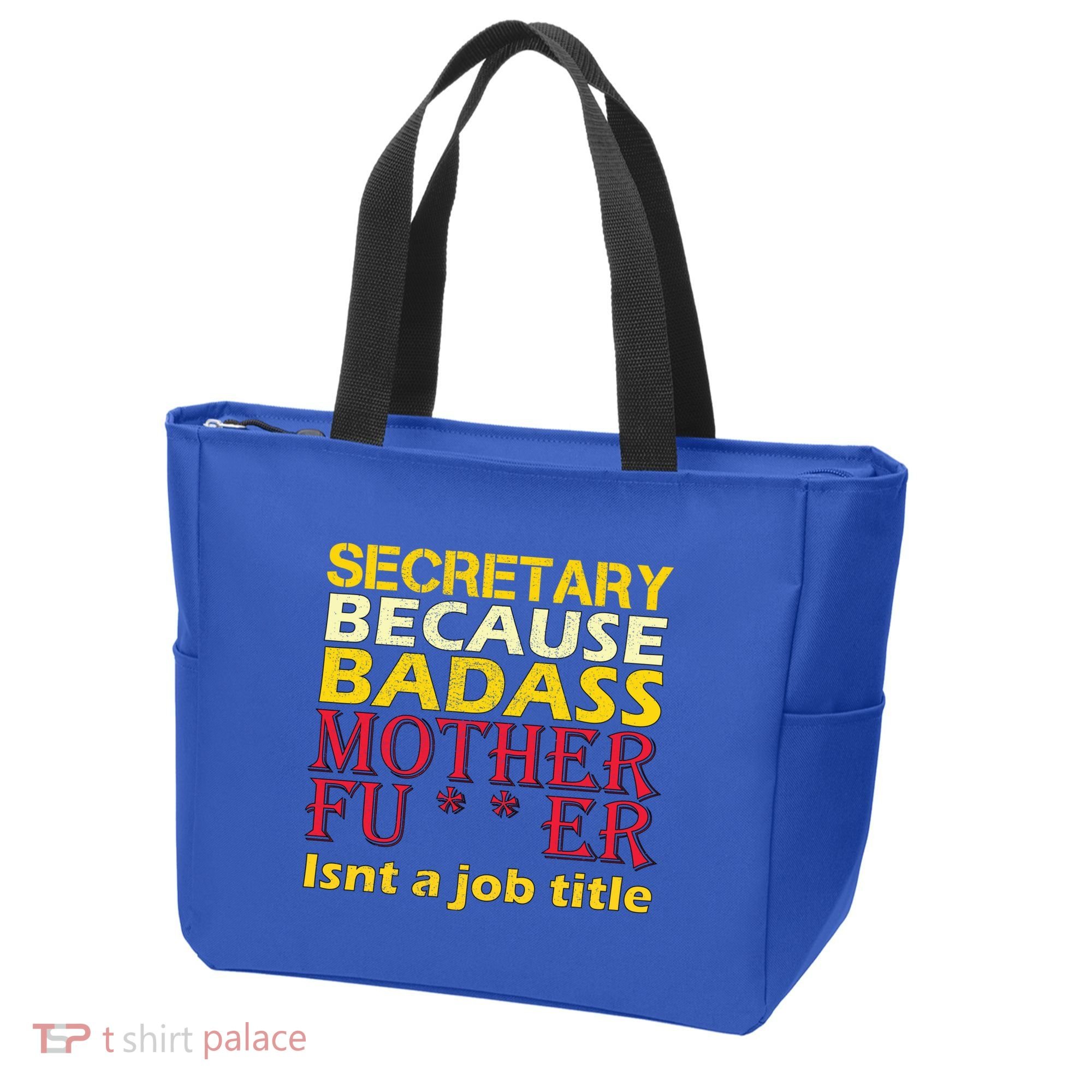 Secretary Badass Job Title Tote Bag