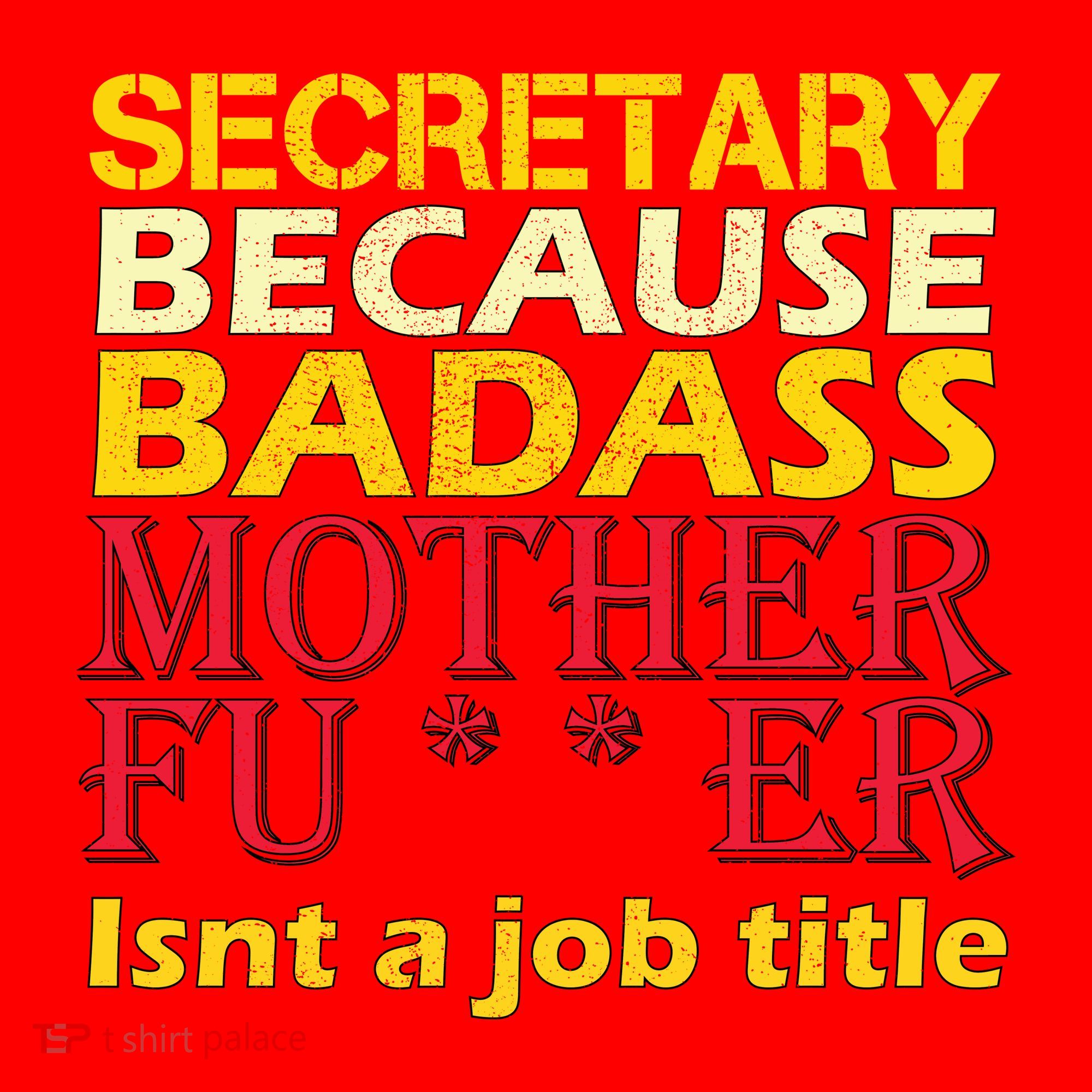 Secretary Badass Job Title Santa Hat