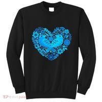 Secrets Blur Bird Heart Sweatshirt thumb 0