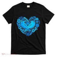 Secrets Blur Bird Heart T-Shirt thumb 0