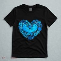 Secrets Blur Bird Heart T-Shirt thumb 5
