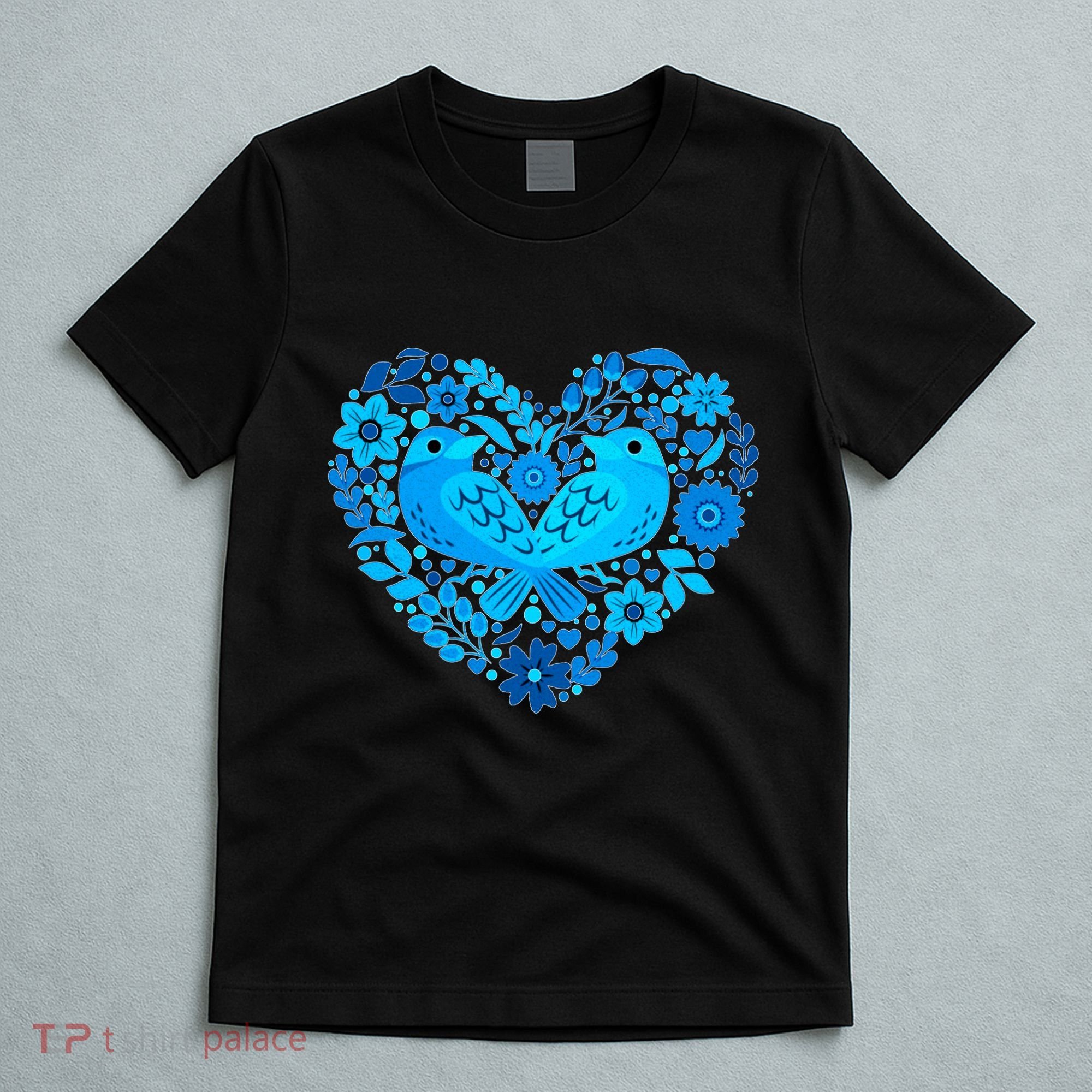Secrets Blur Bird Heart T-Shirt