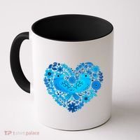 Secrets Blur Bird Heart Coffee Mug thumb 0