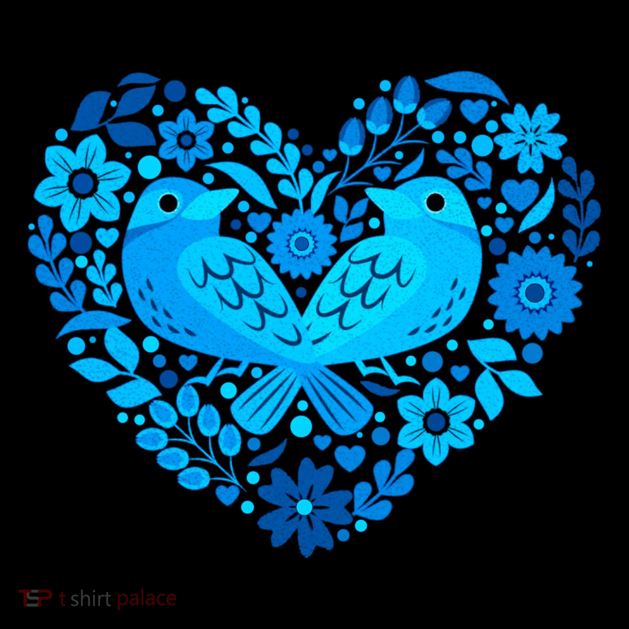 Secrets Blur Bird Heart Coffee Mug