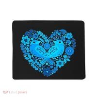 Secrets Blur Bird Heart Mousepad thumb 0