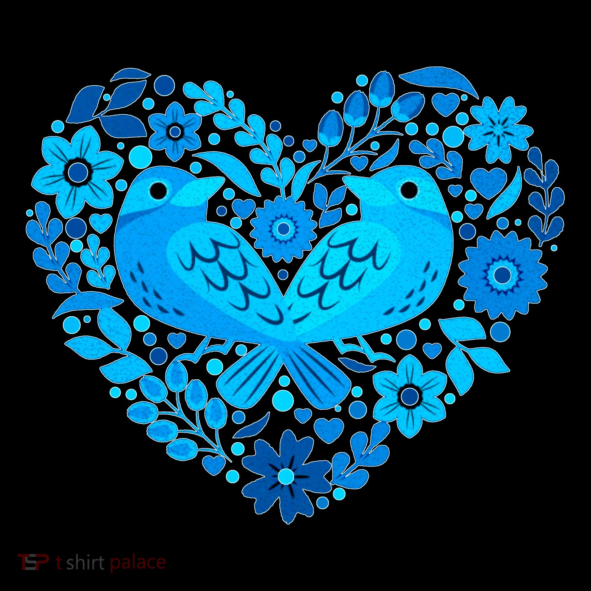 Secrets Blur Bird Heart Mousepad