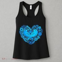 Secrets Blur Bird Heart Women's Tank Top thumb 3