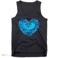 Secrets Blur Bird Heart Tank Top thumb 0