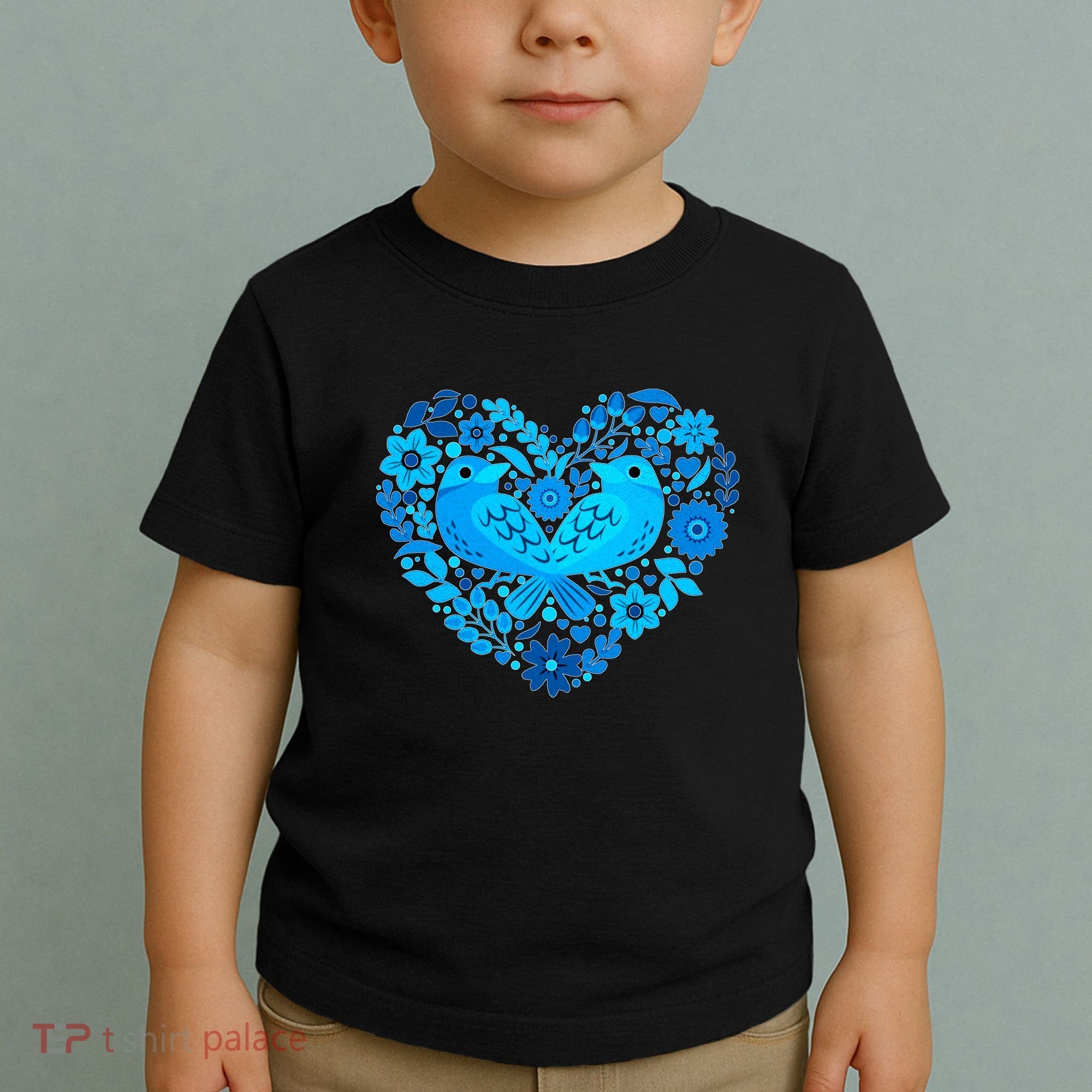 Secrets Blur Bird Heart Toddler T-Shirt