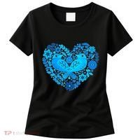 Secrets Blur Bird Heart Women's T-Shirt thumb 0