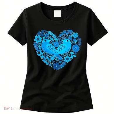 Secrets Blur Bird Heart Women's T-Shirt